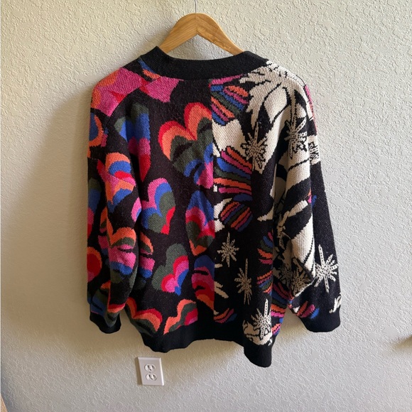 Farm Rio Hearts Cardigan - Picture 4 of 4